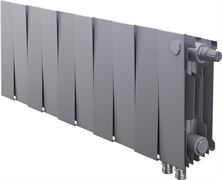 Биметаллический радиатор Royal Thermo Pianoforte 200 VD 10 секц. Silver Satin M241382