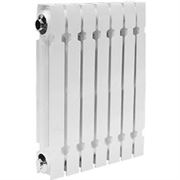 Чугунный радиатор KONNER Модерн, 4 секции с монтажным комплектом M40030