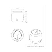 Колпак VILPE-110 синий V731155