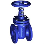 Задвижка клиновая Tecofi V4246 Ду65 Ру16 фланцевая, корпус - ковкий чугун, уплотнение - латунь, Тмакс=150°С, со штурвалом D040-05960