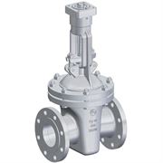 Задвижка клиновая ЧАЗ ЗКЛПЭ-40ХЛ 30лс915нж укороченная Ду100 Ру40 фланцевая, корпус - сталь, уплотнение - ТРГ, под привод D040-06432