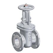 Задвижка клиновая ЧАЗ ЗКЛ2-16ХЛ 30лс41нж ГАЗ укороченная Ду150 Ру16 фланцевая, корпус - сталь, уплотнение - ТРГ, с выдвижным шпинделем и штурвалом D040-06330