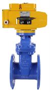 Задвижка чугунная Tecofi VOC 4241 Ду50 Ру16 фланцевая с электроприводом DN.RU-МТ-50, 220В D040-02197