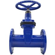 Задвижка клиновая Tecofi VOC4240C Ду40 Ру16 фланцевая, корпус - чугун, уплотнение - EPDM, обрезиненный клин, Тмакс=110°С, со штурвалом D040-06622