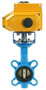 Затвор дисковый поворотный DN WBV1413E-2W-Fb Ду50 Ру16, корпус - чугун GGG50, диск - чугун GGG40, уплотнение - EPDM, с электроприводом DN-005 380В D050-16374