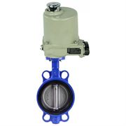 Затвор дисковый поворотный DN WBV1616N-2W-Fb-H Ду65 Ру16 корпус - чугун QT450, диск - чугун QT450, уплотнение - NBR, межфланцевый, с электроприводом 1/4-оборотным ГЗ-ОФ-45/11К 380В D050-43993