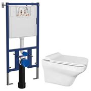 Комплект унитаз с инсталляцией Loranto MOOD 2.0 безободковый с сиденьем микролифт SLIM, 4501+KALE MOOD T0062200 Комплект унитаз с инсталляцией Loranto MOOD 2.0 безободковый с сиденьем микролифт SLIM, 4501+KALE MOOD T0062200