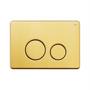 Клавиша смыва, универсальная, золото, Unisteel, 001, IDDIS, UNS01GGi77 T0045363