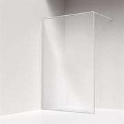 Душевое ограждение IDDIS перегородка Walk In, матовый белый, 120x195, Slide, SLI8WS2i23 T0056505