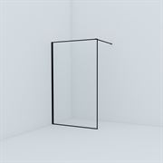 Душевое ограждение IDDIS Slide перегородка Walk In, черный 120x195, SLI8BS2i23 T0045323