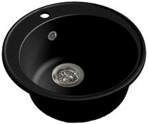 Мойка из искусственного камня Granfest-ECO D 480 черный T0011793