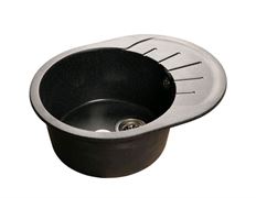 Мойка из искусственного камня GRANFEST R580L черный T0011750