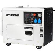 Дизельный генератор с автозапуском HYUNDAI DHY 6000SE в кожухе 550-066284