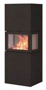Готовый дровяной каминокомплект Nordpeis Box (топка N-20U, черный) M138680