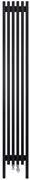 Стальной трубчатый радиатор 1-колончатый Velar P30 2000 V4 Л50 9005 мат M255000