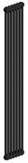Стальной трубчатый радиатор 2-колончатый IRSAP TESI 21800/06 Т30 cod.10 (RAL9005 черный) (RR218000610A430N01) M130913