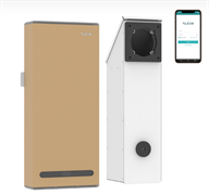 Бытовая приточно-вытяжная вентиляционная установка Vakio WINDOW SMART Бежевое сияние M188552