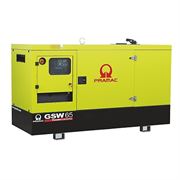 Дизельный генератор PRAMAC GSW65I Leroy Somer трехфазный в кожухе 549-059320