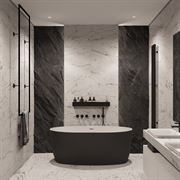 Ванна акриловая Vinchi Livorno 170х75 отдельностоящая черная, VT10031H T0068785