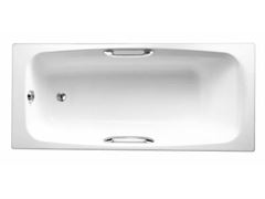 Ванна чугунная Jacob Delafon DIAPASON 1700x750 с отверстиями для ручек T0015980