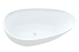 Ванна искусственный камень TONI ARTI Trivero 160*70 без перелива, TA-PT17070 T0047856