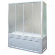 Шторка на ванну 1 Марка 140*140 белая, 626439 T0039185