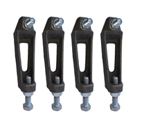 WOTTE комплект ножек №4 для чугунных ванн Универсал T0041560