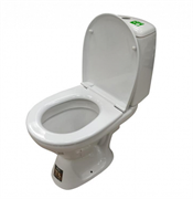 Унитаз компакт JIKA ERA горизонтальный выпуск, c полипропиленовым сиденьем (белый), 8.6035.5.000.242.9 T0041298