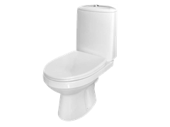 Унитаз компакт ОСКОЛЬСКАЯ КЕРАМИКА Лея Люкс белый, 222200 T0047923