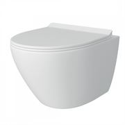 Унитаз подвесной Vinchi Teramo безободковый с быстросъемным сиденьем микролифт VT60104H T0068712