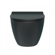 Унитаз подвесной Vinchi Teramo торнадо безободковый с быстросъемным сиденьем микролифт черный матовый VT41104H T0068715