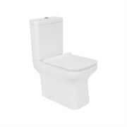 Напольный унитаз Creo ceramique ARLES безободковый в комплекте с сиденьем микролифт, AS1003+AS1002R T0057111