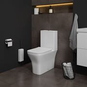 Напольный унитаз Vinchi Lukka Pro безободковый с быстросъемным сиденьем микролифт VT50304H T0068718