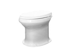 Напольный унитаз ОСКОЛЬСКАЯ КЕРАМИКА Дачный, сиденье Элиcса, 212000 T0047918