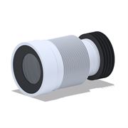 Труба для унитаза Ани Пласт гофрированная 110 раздвижная, K828 T0032451