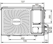 Настенный кондиционер Excon CR-01-0311 M258187