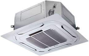 Кассетный кондиционер Systemair SYSPLIT CASSETTE 24 EVO HP Q M138849