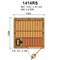 Комбинированная сауна SAWO 1414RS-PS / 1414LS-PS M189206 - фото 3856446