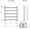 Водяной полотенцесушитель Тера КЛАССИКА ПСБ-08-02 400х600 M133785 - фото 4314090