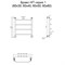 Водяной полотенцесушитель Тругор Браво НП 1 60х30 (ЛЦ4) M135491 - фото 4314304