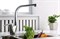 Смеситель для кухни Bravat F75299C-2 с высоким поворотный излив LINE, 00177406 T0004379 - фото 4514433