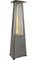 Газовый уличный обогреватель Stalleh Pyramid x 3 Ashu M190949 - фото 4588413