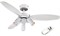 Вентилятор с подсветкой Dreamfan Jet Silver RC 105 M213827 - фото 4661413