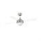 Вентилятор с подсветкой Faro Mini Icaria Matt Nickel (33696) M59017 - фото 4661527