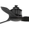 Вентилятор без подсветки Faro Mini Just Fan Matt Black (33424) M99408 - фото 4662254
