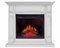 Пристенный электрокамин Royal Flame Manchester с очагом Vision 23 LED FX белый M133155 - фото 4741354