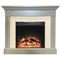 Пристенный электрокамин Royal Flame Cambridge Umbra Grey камень бежевый с очагом Jupiter FX New (умбра грей) M129854 - фото 4741357