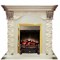 Камин в квартиру электрический Real-Flame Dublin LUX STD/EUG/24 WT с очагом Fobos s Lux BL/BR, Majestic s Lux BL/BR M67389 - фото 4743074
