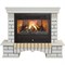 Комплект электрокаминов с искусственным камнем Real-Flame Country 26 WT с очагом 3D Novara 26 M38876 - фото 4743082