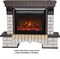 Комплект электрокаминов с искусственным камнем Real-Flame Country 26 AO + MoonBlaze Deluxe /MoonBlaze M28026 - фото 4743185